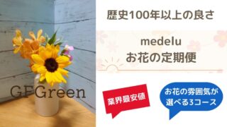 medelu(メデル)利用してみました(レビュー)安さと口コミの良さは本当でした！お花の定期便を始めるならオススメ！ 